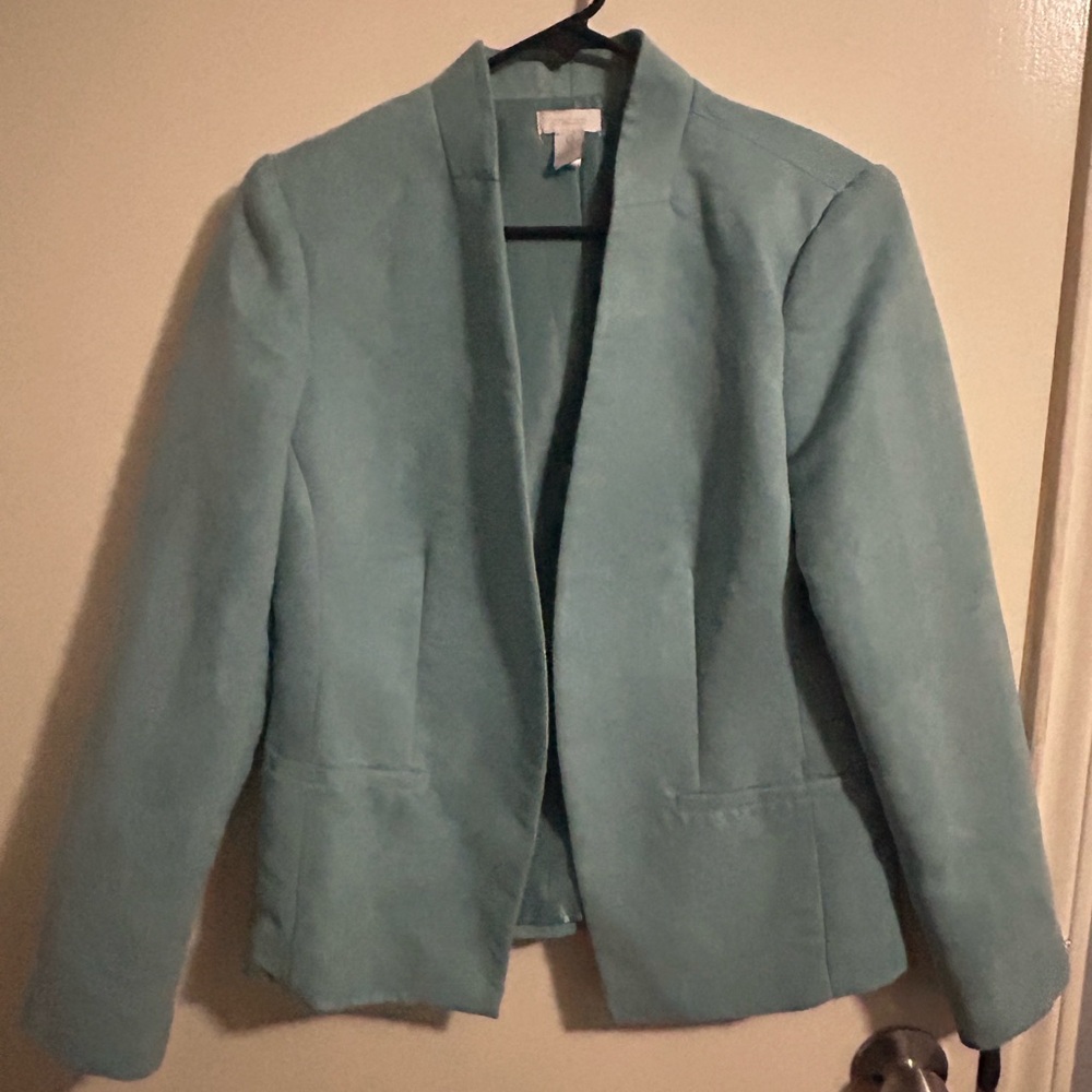 Chico's Light Blue Women's Blazer